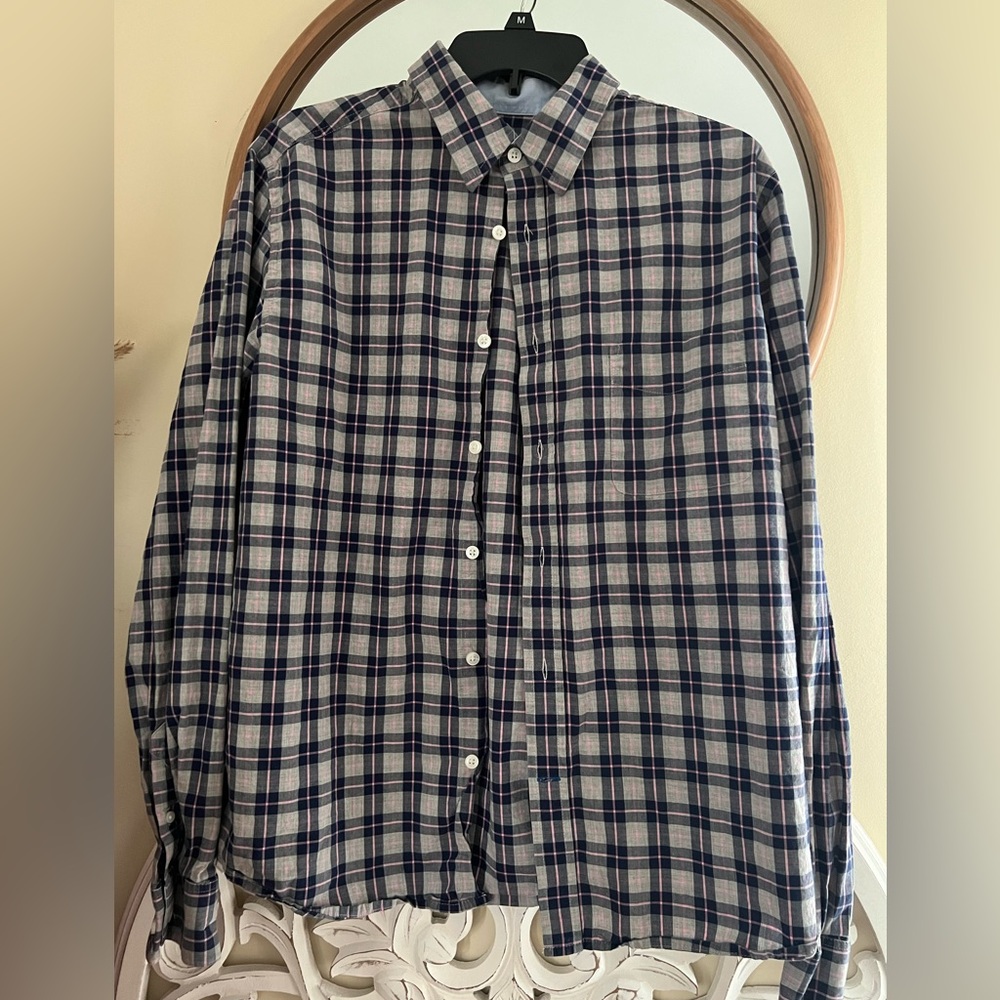Merona Button Down Shirt L Worn 1 time